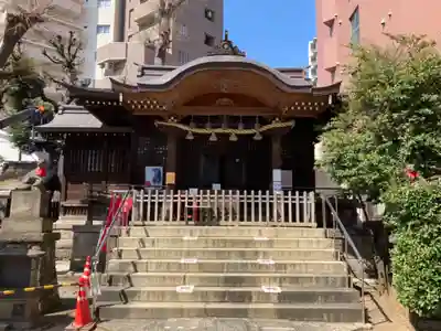池尻稲荷神社の本殿・本堂