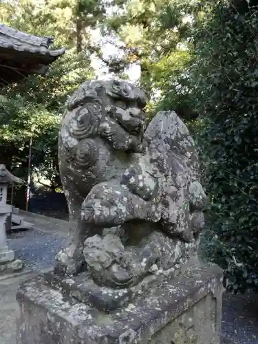 下野 星宮神社の狛犬