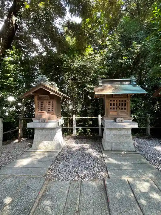 越ヶ谷久伊豆神社の末社・摂社