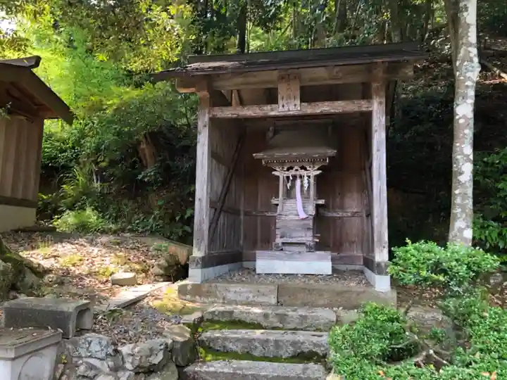 阿奈志神社の末社・摂社