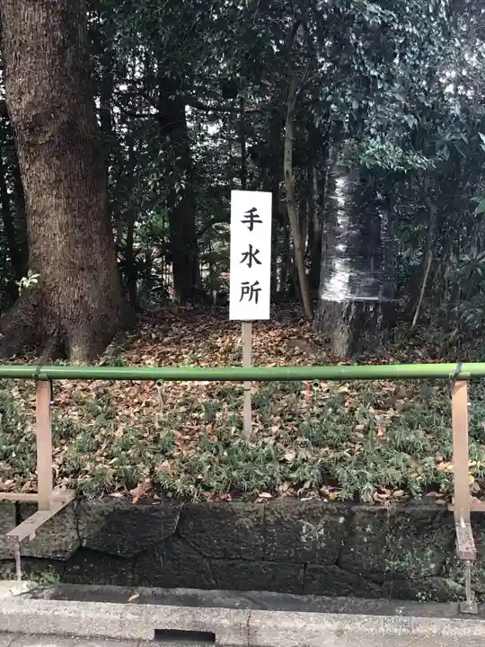 明治神宮の手水舎