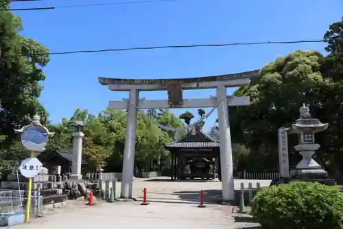 國狭槌神社（下小川）の鳥居