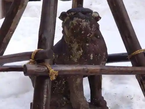 蒼柴神社の狛犬