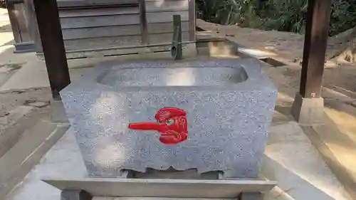 出羽神社の手水舎