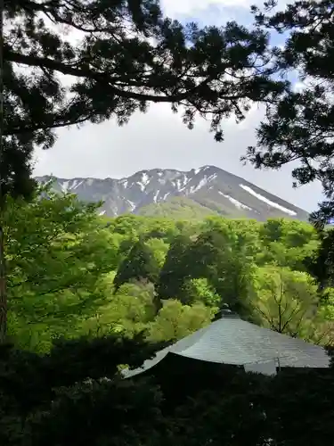 大山寺の景色