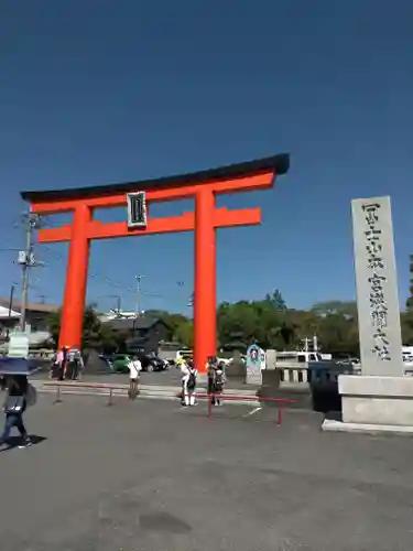 富士山本宮浅間大社の鳥居