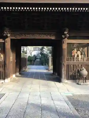 高安寺の山門・神門