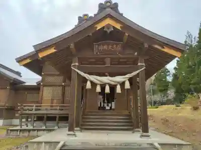 居多神社の本殿・本堂
