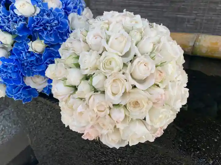 上尾御嶽神社の手水舎