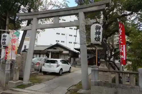 柳原天神社の鳥居