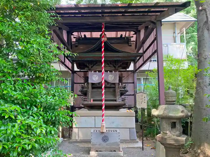 北澤八幡神社の末社・摂社