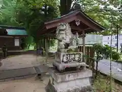 足助神社の狛犬