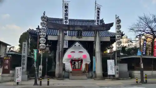 櫛田神社の鳥居