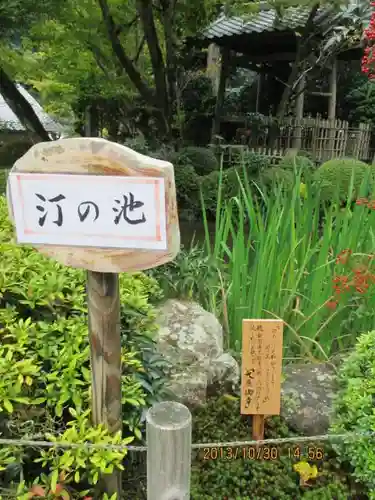 寂光院の庭園