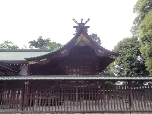 越ヶ谷久伊豆神社の本殿