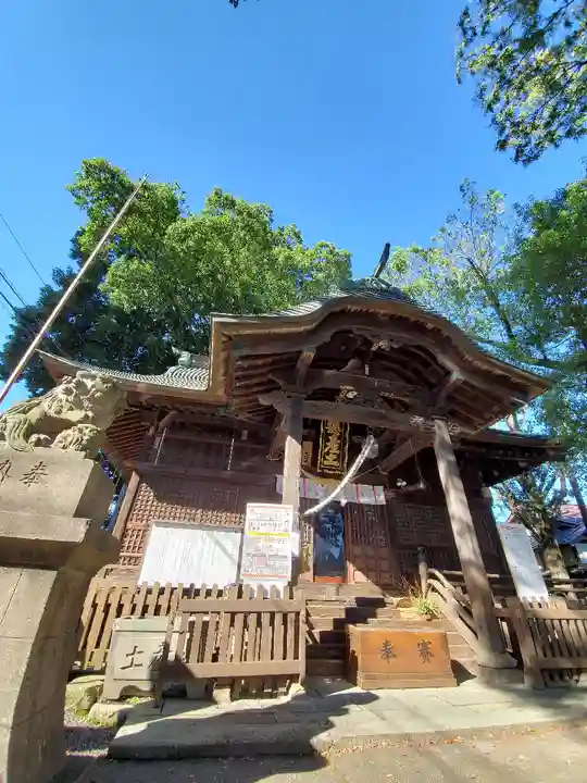 阿邪訶根神社の本殿・本堂