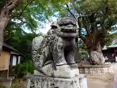 鶴谷八幡宮の狛犬