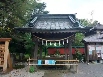 前玉神社の手水舎