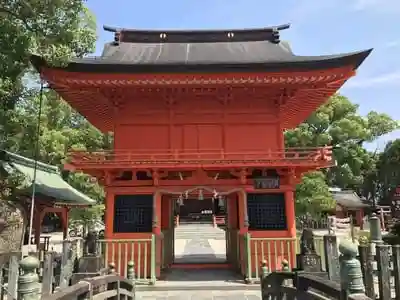與賀神社の山門