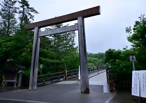 伊勢神宮内宮（皇大神宮）の鳥居