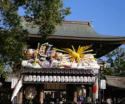 寒川神社の山門・神門