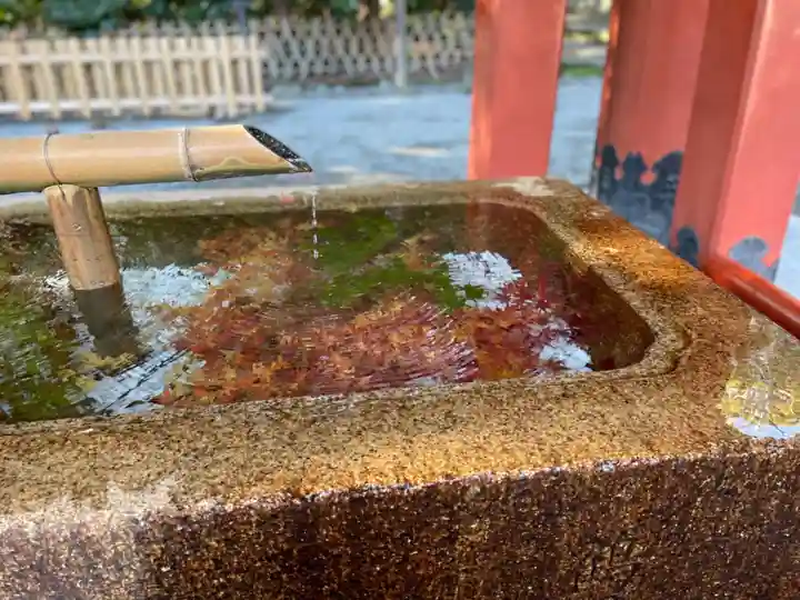 鶴岡八幡宮の手水舎