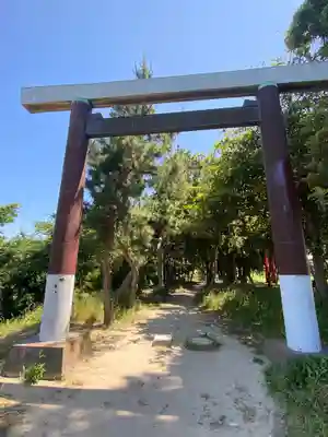 若宮神明社の鳥居