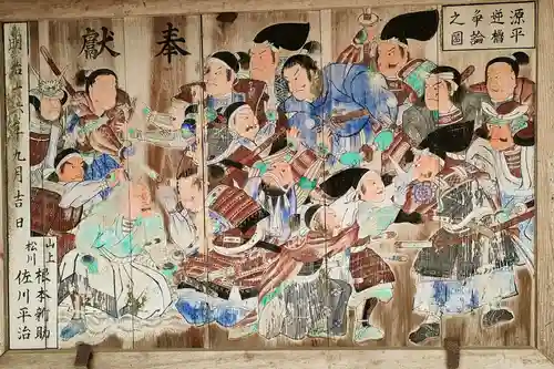 古殿八幡神社の芸術