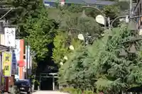 岳温泉神社 の景色