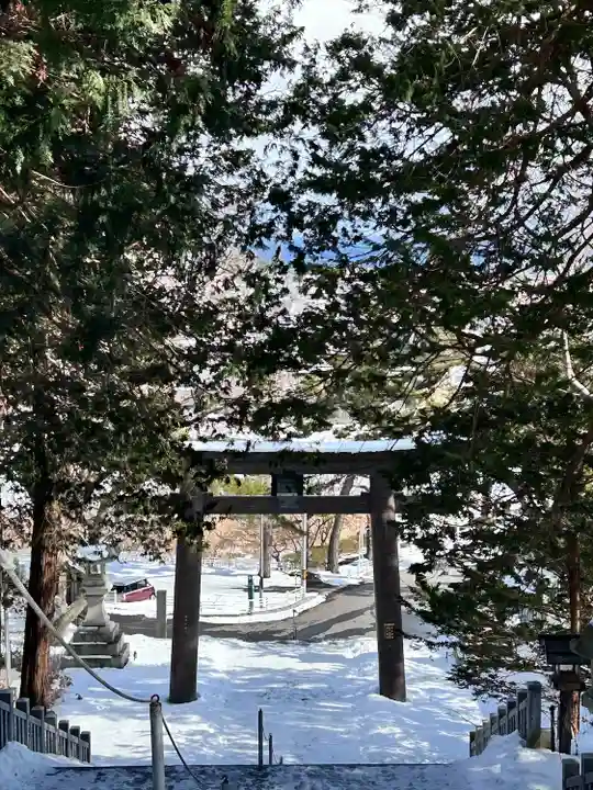 函館八幡宮の鳥居