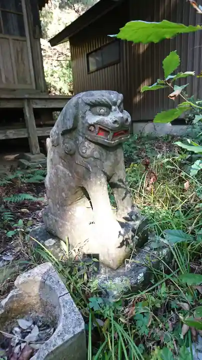 熊野神社の狛犬