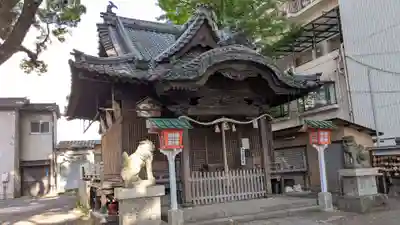 西新町天満社の本殿・本堂