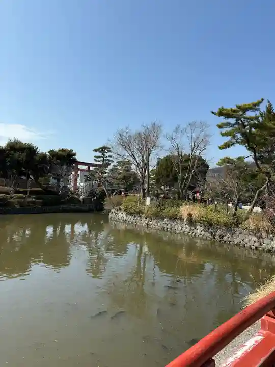 鶴岡八幡宮の庭園