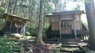成澤不動尊神社の本殿・本堂