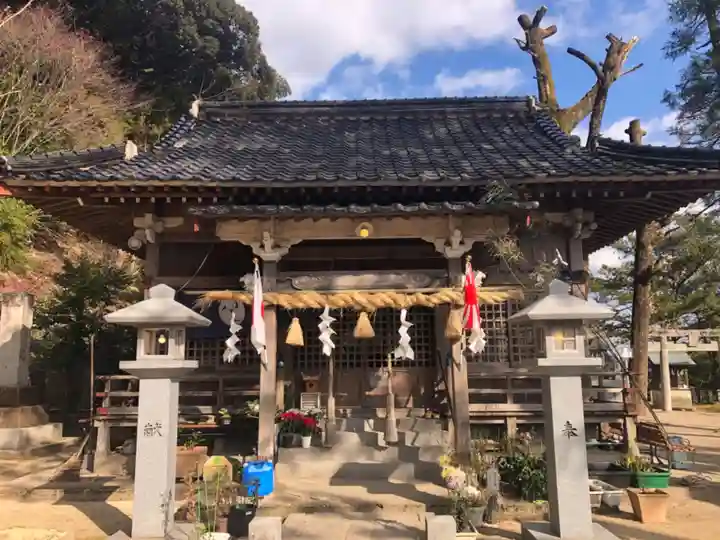 高祖神社の本殿・本堂