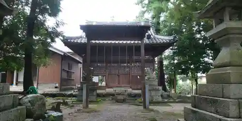 左軍神社の本殿・本堂