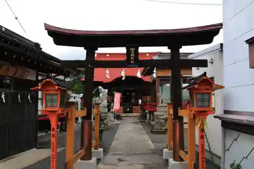 大鏑神社の鳥居