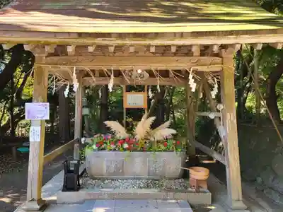 伊都国 宮地嶽神社の手水舎