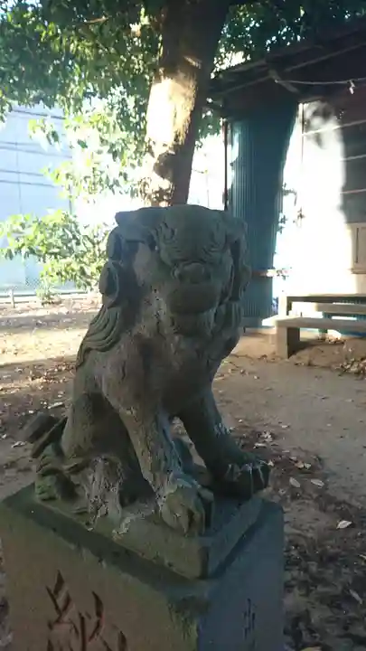 大六天神社の狛犬