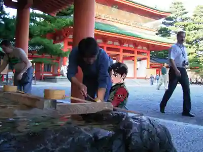 平安神宮の手水舎