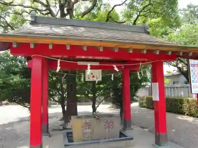 元郷氷川神社の手水舎