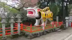 朝護孫子寺の狛犬