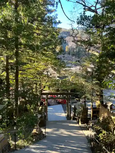 天河大辨財天社の鳥居