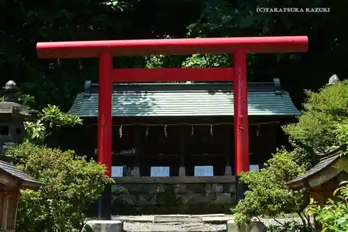 叶神社 (西叶神社)の鳥居