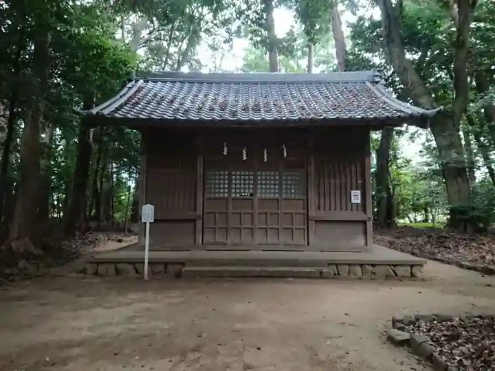 津守神社(砥鹿神社境外末社)の本殿・本堂