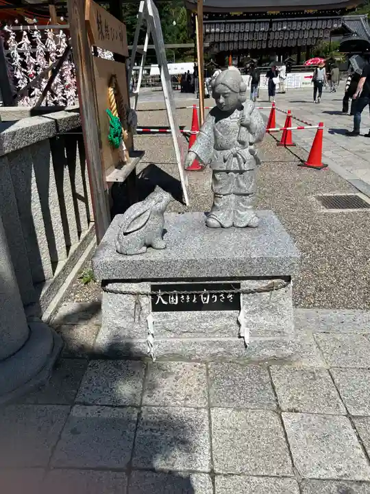 八坂神社(祇園さん)の像