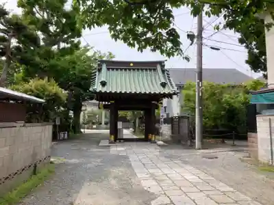 妙隆寺の山門・神門