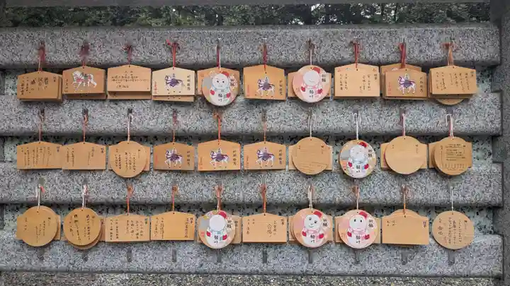 音更神社の絵馬