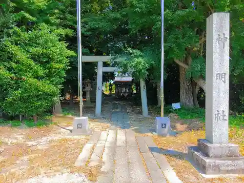 神明社（三丸渕上屋敷）の建物その他