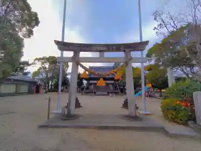 諏訪神社（今川町）の鳥居